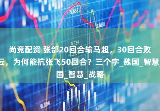 尚竞配资 张郃20回合输马超，30回合败于赵云，为何能抗张飞50回合？三个字_魏国_智慧_战略